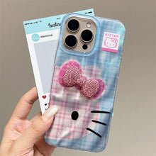 Load image into Gallery viewer, Bow Beau Hello Kitty iPhone Case
