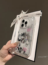 Load image into Gallery viewer, Hello Kitty Sparkling Sand iPhone Case
