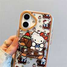 Load image into Gallery viewer, Hello Kitty with Dachshund Magsafe iPhone Case
