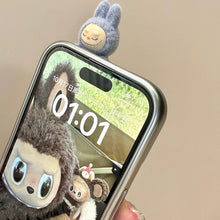 Load image into Gallery viewer, 3D Labubu iPhone Case with Strap
