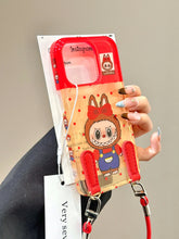 Load image into Gallery viewer, Labubu Monster iPhone Case with Strap
