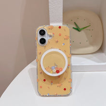 Load image into Gallery viewer, Yellow Floral Magsafe iPhone Case
