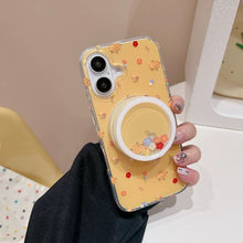 Load image into Gallery viewer, Yellow Floral Magsafe iPhone Case
