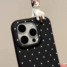 Load image into Gallery viewer, 3D Cute Kitten iPhone Case
