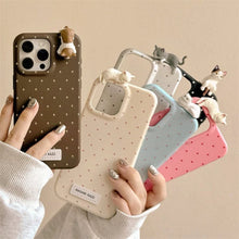 Load image into Gallery viewer, 3D Cute Kitten iPhone Case
