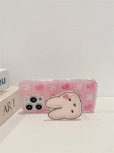 Load image into Gallery viewer, Pink Miffy iPhone Case with Grip
