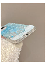 Load image into Gallery viewer, Snowflake Ferris Wheel iPhone Case
