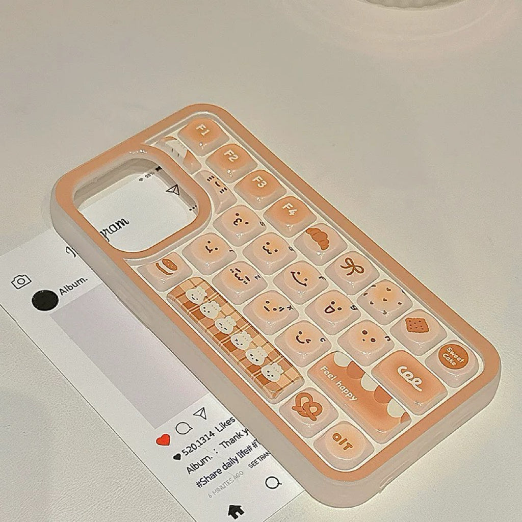 Bun Keyboard iPhone Case