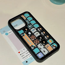 Load image into Gallery viewer, Bun Keyboard iPhone Case
