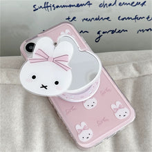 Load image into Gallery viewer, Miffy Magsafe iPhone Case with Mirror
