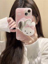 Load image into Gallery viewer, Miffy Magsafe iPhone Case with Mirror
