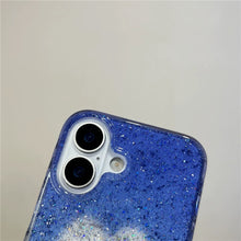 Load image into Gallery viewer, Blue Bling Miffy iPhone Case with Strap
