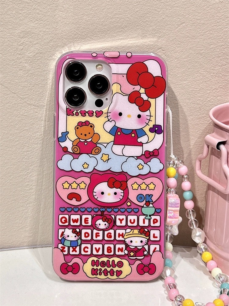 Hello Kitty Keyboard iPhone Case – Shinity