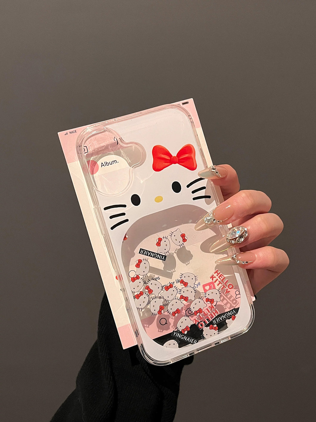 Hello Kitty With Big Mouth iPhone Case