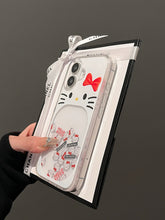 Load image into Gallery viewer, Hello Kitty With Big Mouth iPhone Case
