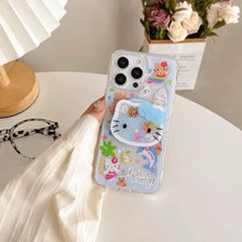 Load image into Gallery viewer, Summer Time Hello Kitty MagSafe iPhone Case
