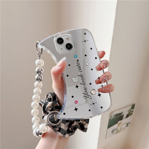 Pearl Beads Clutch iPhone Case