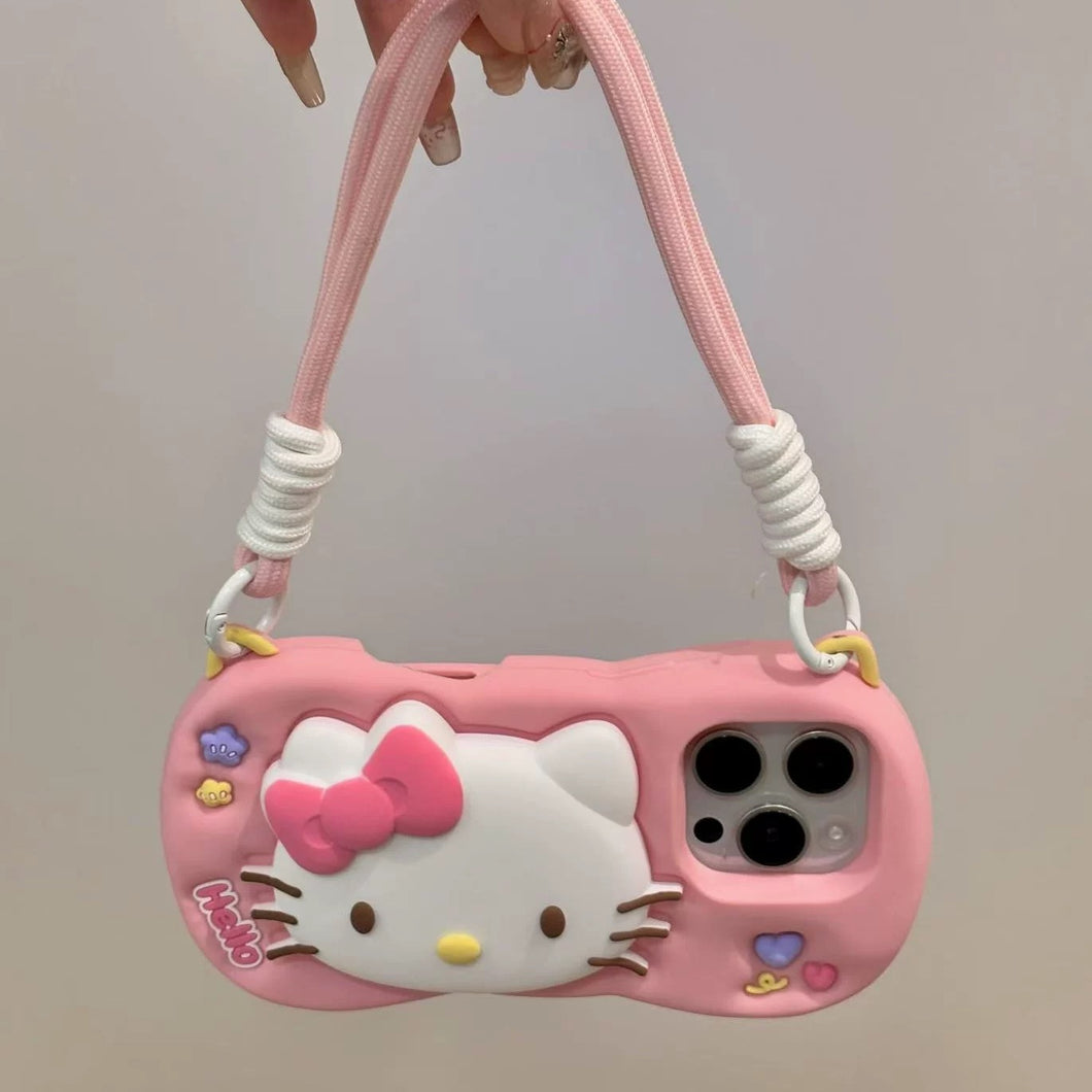 Hello Kitty Clutch iPhone Case with Socket