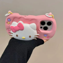 Load image into Gallery viewer, Hello Kitty Clutch iPhone Case with Socket
