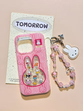 Load image into Gallery viewer, Pink Miffy iPhone Case with Charm
