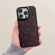 Load image into Gallery viewer, Cherry &amp; Cat Magsafe iPhone Case
