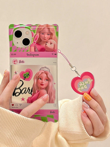 Barbie on the Instagram iPhone Case