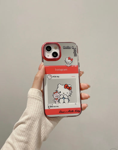 Hello Kitty On the Instagram iPhone Case