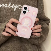 Load image into Gallery viewer, Pink Miffy Magsafe iPhone Case
