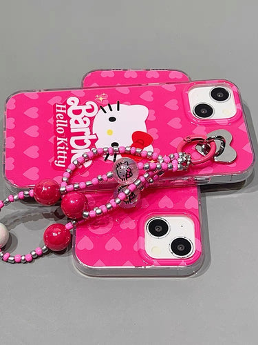 Barbie Hello Kitty iPhone Case