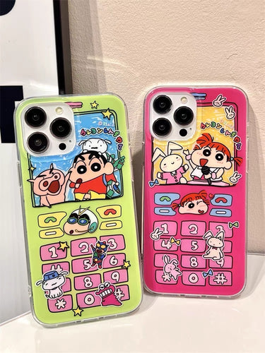 Crayon Shinchan iPhone Case