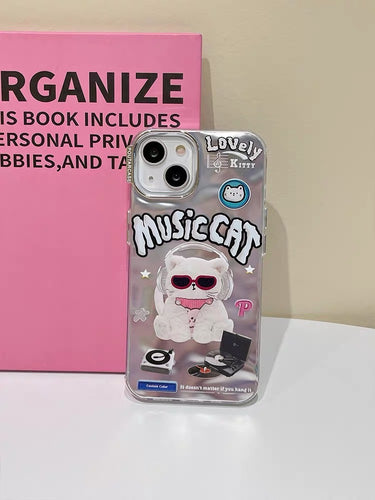 Music Cat iPhone Case