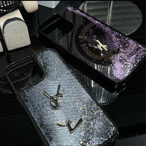 Liquid Sparkling Sand iPhone Case