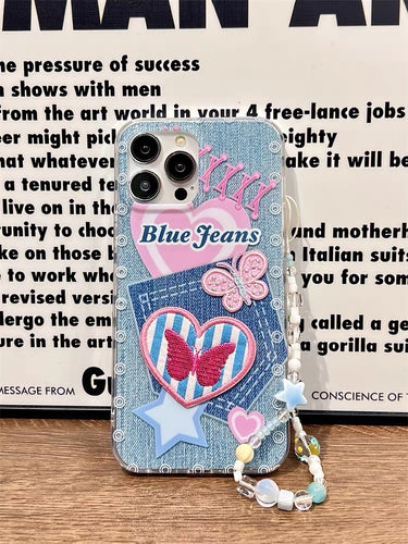 Blue Jeans in New Jeans iPhone Case