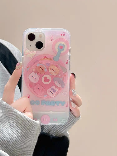 Animal Music Player iPhone Case