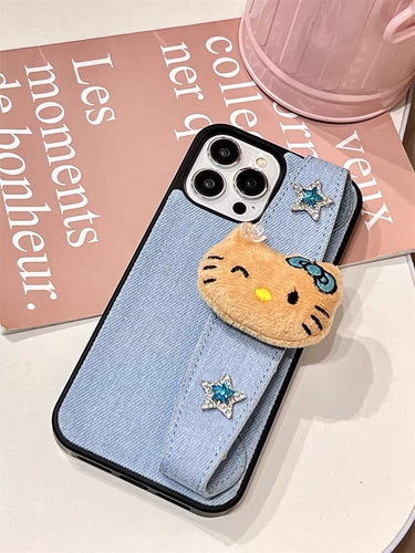 Hello Kitty Wrist Strap iPhone Case