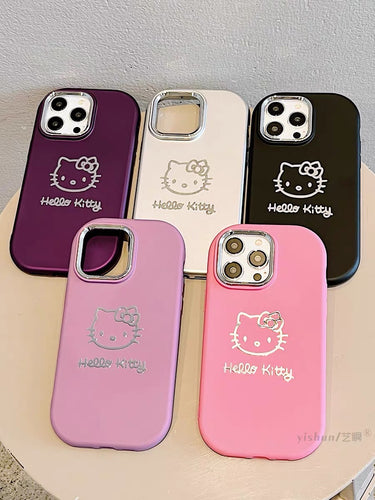 Plated Kitty iPhone Case