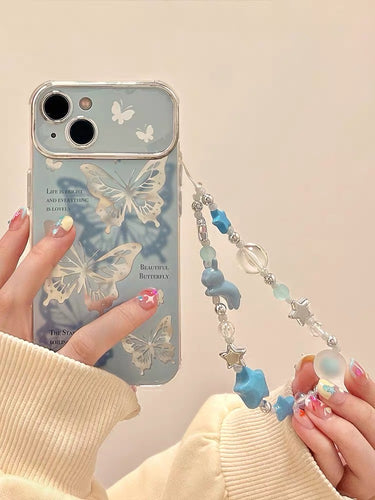 Blue Butterfly iPhone Case