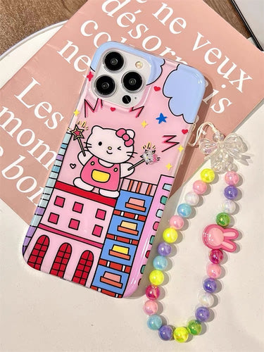 Hello Kitty Magic Wand iPhone Case