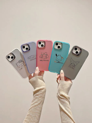 Sanrio Family iPhone Case with Holder