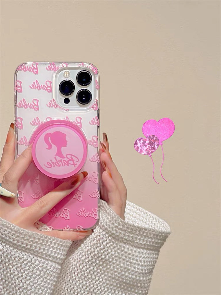 Pink Barbie iPhone Case with Magsafe Grip – Shinity