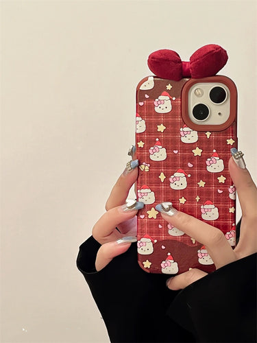 Merry Xmas Kitty iPhone Case