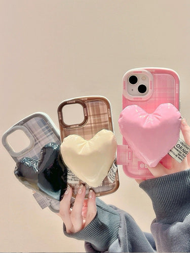 Love Heart Grip iPhone Case