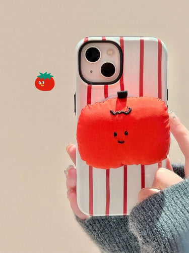 Cute Tomato Magsafe Grip iPhone Case