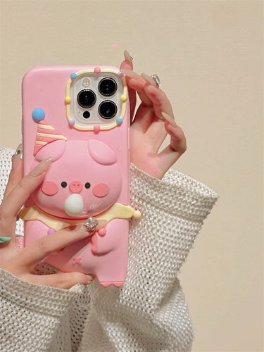 Piggy Bubble Pop iPhone Case