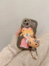 Load image into Gallery viewer, Sailor Moon X Hello Kitty iPhone Case

