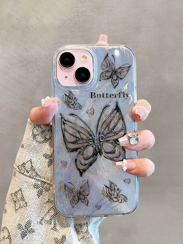 Aurora Butterfly iPhone Case