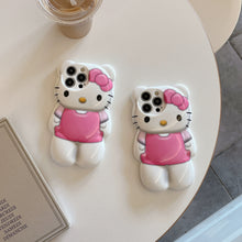 Load image into Gallery viewer, 3D Hello Kitty iPhone Case
