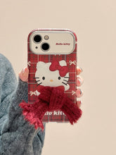 Load image into Gallery viewer, Hello Kitty with Red Scarf iPhone Case
