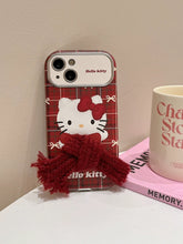 Load image into Gallery viewer, Hello Kitty with Red Scarf iPhone Case
