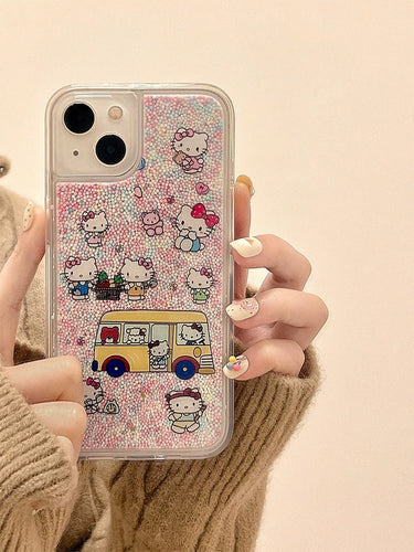 Hello Kitty On the Bus iPhone Case